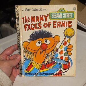 Sesame Street Ernie's Colorful Adventure Book
